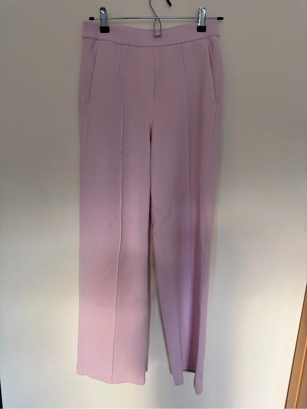 Lululemon Softstreme Pintuck High-Rise Wide-Leg Pant pink